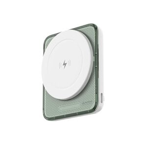 Stuffcool Lucid 15W Smallest Magnetic Wireless powerbank 5000mAh Battery Capacity for iPhone 16/15/14/13 and 12