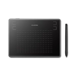 Huion H430P OSU Graphics Drawing Tablet with Battery-Free Stylus 4.8x3 inch Working Area 4 Press Keys Support Work from Home Distance Education Compatible with Android Linux Windows and Mac