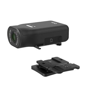 Qubo by Hero Group Smart Bike Cam Pro | 2K Resolution 3MP 1296p | 2000 mAh | 124 Degree Wide Angle | Night Vision | for Motorcycles, Bicycles | Proof on Demand | Record Your Rides | (Bike Cam)