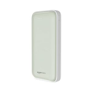amazon basics 20000 Mah 22.5 W Ultra Fast Charging Power Bank | Type C Power Delivery (Input & Output) | Quick Charge | Two-Way Fast Charging (Lime)