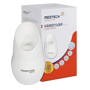 Med Tech Products Handyvap Steam Inhaler (White)