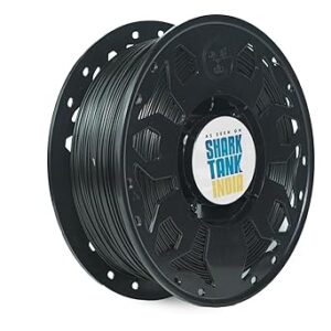 WOL3D 1kg 2025 PLA PRO+ 3D Printing Filament – Improved Formula for Enhanced Strength (Midnight Black), Eco-Friendly, Compatible with Most FDM 3D Printers, Made in India.