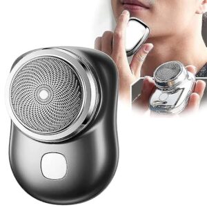 2025 New upgraded Rechargeable Mini Electric Shaver for Unisex | Cordless Portable Beard Trimmer | Pocket Size Razor | Wet & Dry Beard Shaving Machine | Travel Grooming Kit | Portable USB Multipurpose Hair Trimmer for Body & Face| Shaving Machine| Silent Men’s Shaving Grooming Kit| Instant Hair Remover